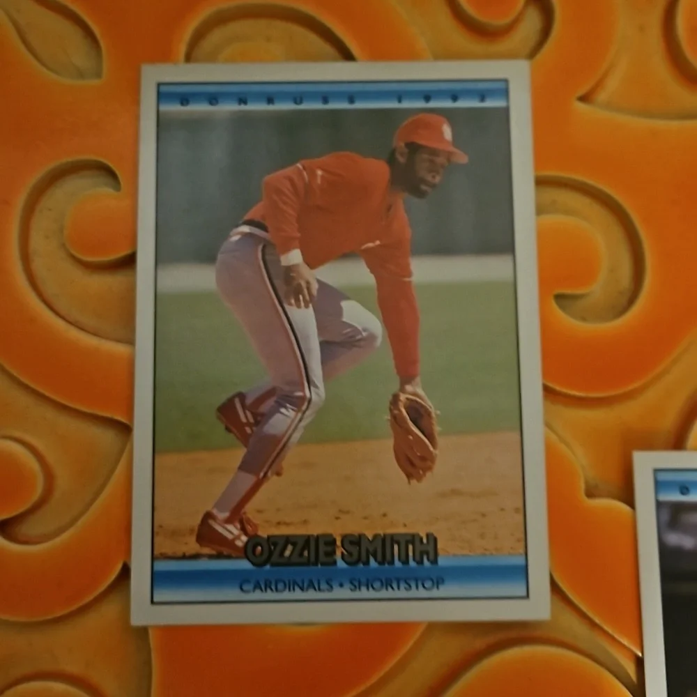 Donruss Ozzie Smith Saint Louis Cardinals 1992 card # 432 and #423 2 pack